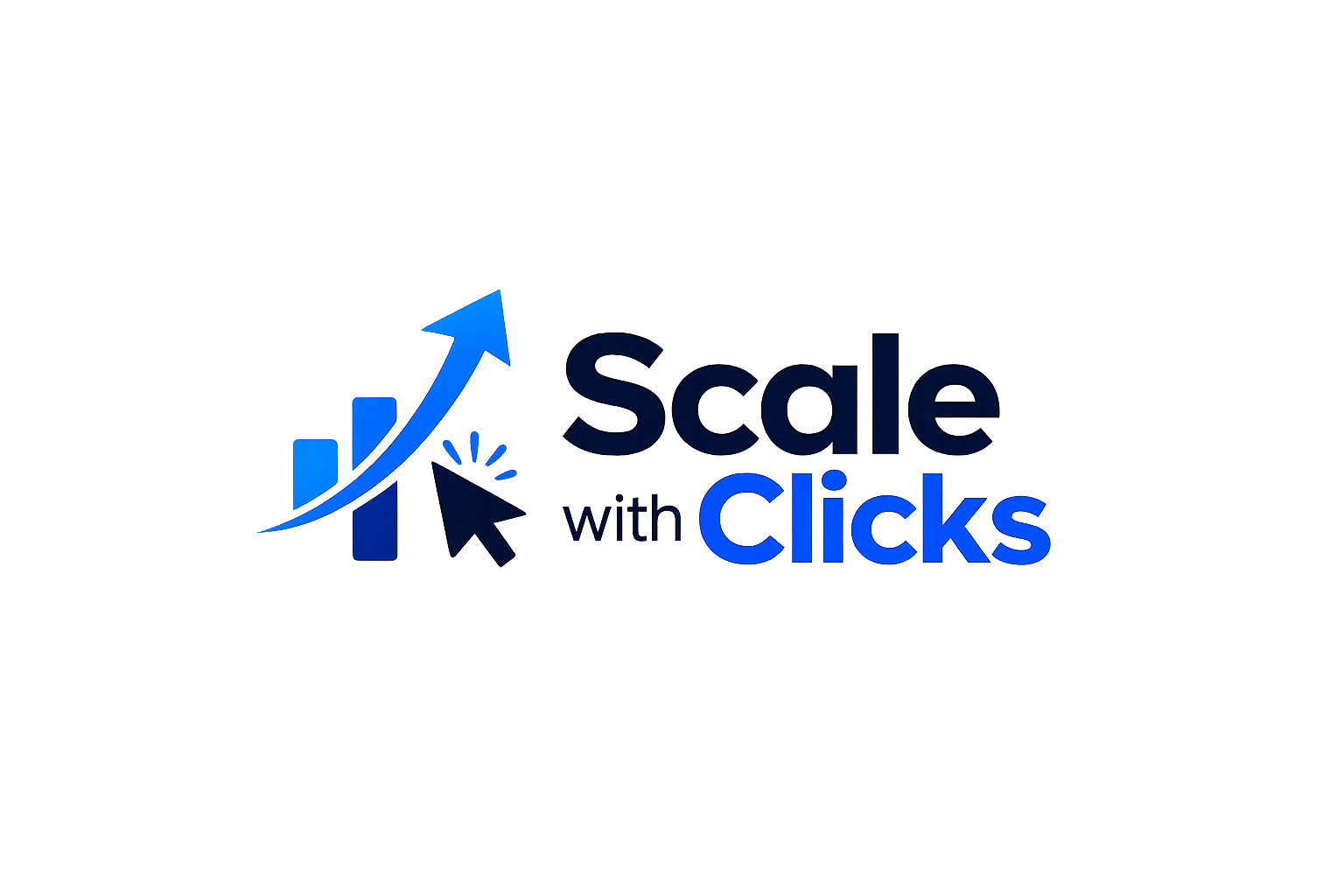 Scale with Clicks Logo
